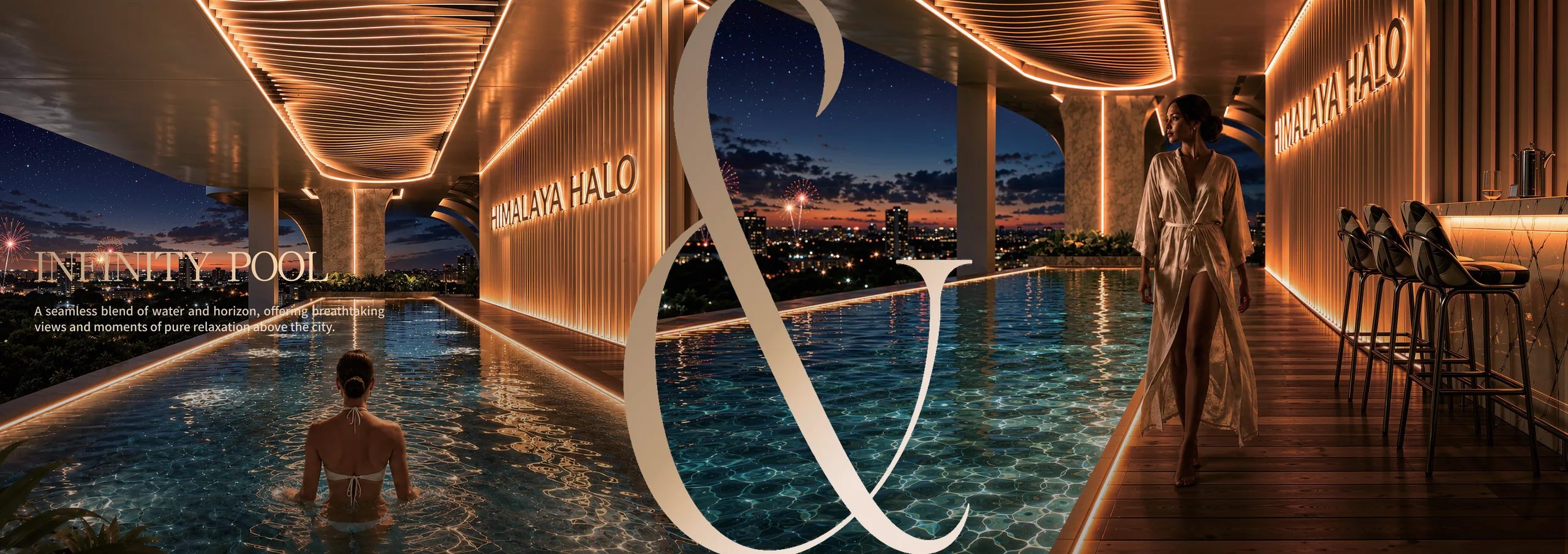 Himalaya Halo infinity pool
